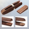 The Beadsmith Mahogany Wood Ring Clamp – Includes Wood Wedge