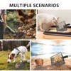 MENGBEI Chicken Poop Scooper with Adjustable Angle, Lightweight Chicken Coop