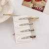 ZEVONDA Pack of 10 No Bend Hair Clips - No