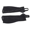 2pcs Half Chap Black Flexible Mesh Equestrian Half Chap for