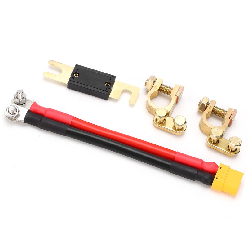 Car Battery Connection Kit XT90 Extension Cord Spot Welder Battery