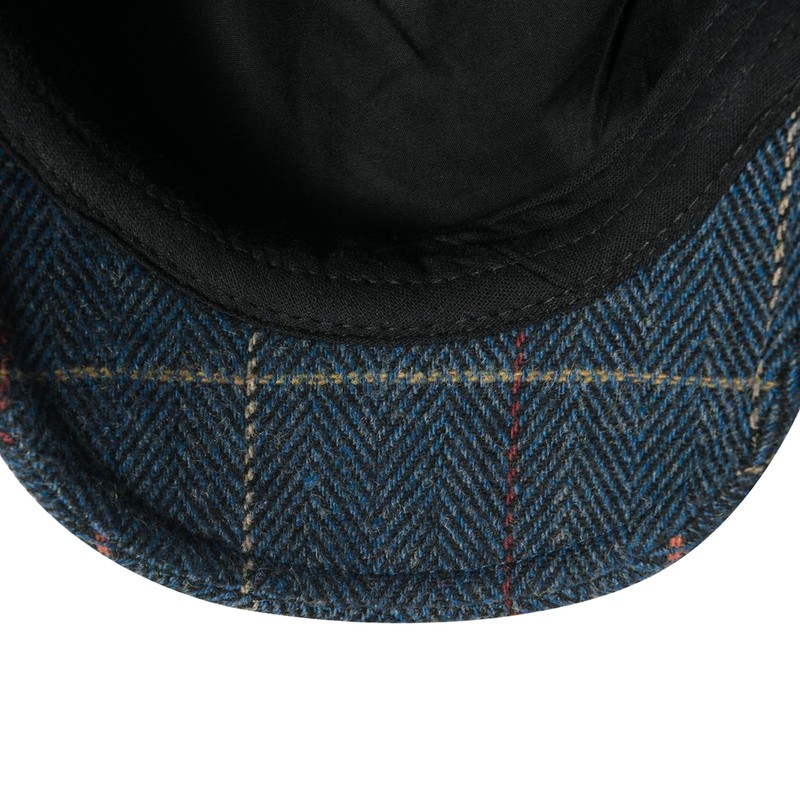 FEINION - Gorro plano de mezcla de lana para hombre,
