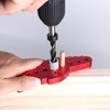 EFUTURETIME Self-Centring Dowel Device Set, 6/8/10 mm Holes Locator Woodworking,