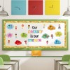 Diversity Bulletin Board Decoration Set Diverse Students Borders Cutouts for