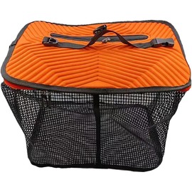 AIMALL Floating Fishing Net Bag 15.75x12.20x11.42 Inch Collapsible Fish Protection Basket Quick-Drying Portable Storage Bag for Sea Fishing