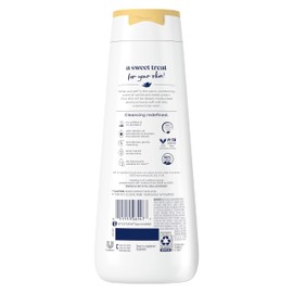 Dove Indulge Body Wash Warm Vanilla + Sweet Cream for Hydrated & Soft Skin 20 FO