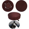 HuaLiSiJi Stool Cover, Round, 30-40 cm, Luxurious Fabric, Stretchy, Wrinkle-Free,