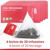 Khla - Organic Black Chai Tea - 80 Tea Bags
