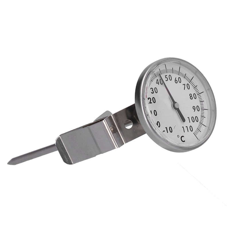 Coffee Thermometer Stainless Steel Food Making Milk Thermometer for Kitchen