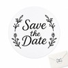 Save The Date Envelope Seal Stickers: 120 Wedding Labels