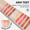 3PCS Gesicht Kontur Sticks Set, Kontur Stick mit Highlighter, Bronzer