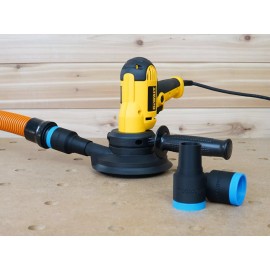 Toolcurve 1 1/4" Shop Vac Hose Adapter for Dewalt Disc Sander DWE6401DS