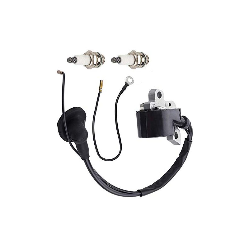 Hippotech Ignition Coil Module with Spark Plug for Stihl 046