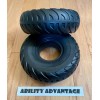 Permobil 2 NEW: PERMOBIL AGGRESSIVE SOLID CASTER TIRES for F3,