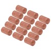 15Pcs Wooden Essential Oil Diffuser Rosewood Portable Mini Round Aromatherapy