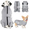 SlowTon Dog Surgery Recovery Suit, Cone E-Collar Alternative After Surgery