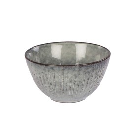 Schüssel Nordic Sea, Keramik Graublau 15 cm