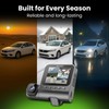 GEARit 3-Channel Dash Cam - 4K Front and Rear Dash