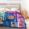 ZABAOBO Cute Red Panda Blanket Gifts for Girls Kids Adults,Red