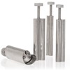 Ateco Plunger with Plain Edge Heart Cutter Set in Graduated