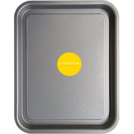 3-Pack - Baking Tray and Roasting Tray Set - 38cm, 35cm & 28cm Baking Tray/Pan, Non-Stick, Multi-Pack Set Oven Trays - Dishwasher Safe and Easy Clean. by KITCHENEUR®