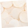 WOONEKY 36pcs Natural Loofah Facial Pads for Exfoliating Skin Care