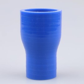 AC PERFORMANCE AC PERFORMANCE ID 1.5" to 1" (38mm to 25mm) Straight Reducer, Length 3" (76mm), 3-Ply Reinforced, Universal Automotive Pure Silicone Hose, Blue
