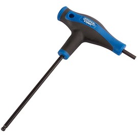 Draper 33909 Soft Grip "T' Handle 4.0mm Hexagon and Ball End Key,Blue