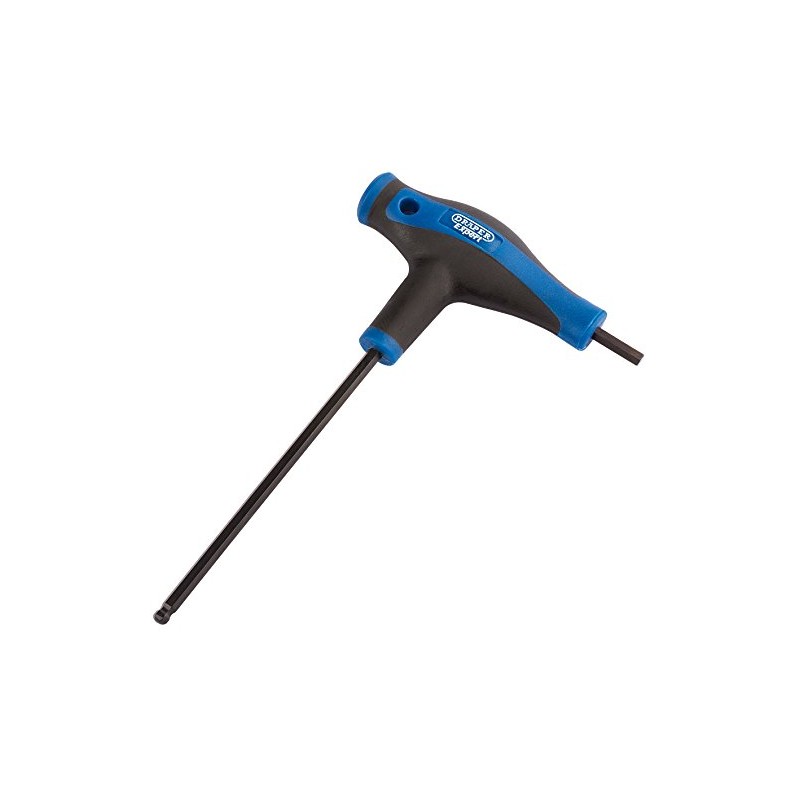 Draper 33909 Soft Grip "T' Handle 4.0mm Hexagon and Ball
