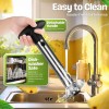 CE Compass Pineapple Corer Slicer Peeler, Stainless Steel Eye Remover