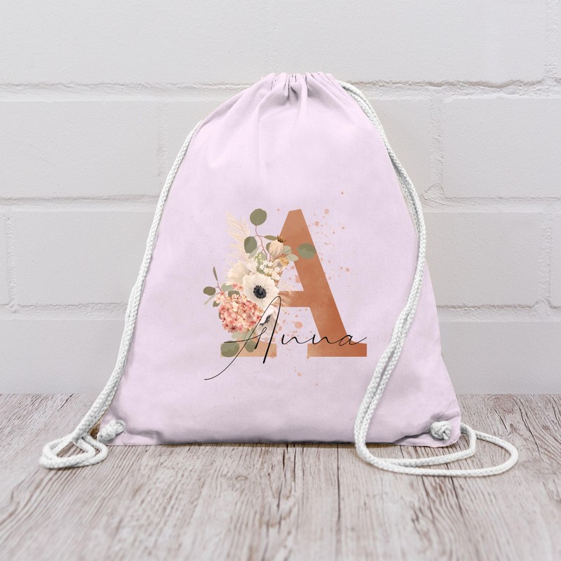 Geschenk mit Namen personalisiert by Shirtracer - Gym Bag Backpack