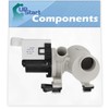 W10730972 Washer Drain Pump Motor Assembly Replacement for Whirlpool WFW8400TW00