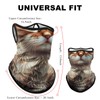 Obacle Neck Gaiter Face Mask Bandana with Ear Loops for
