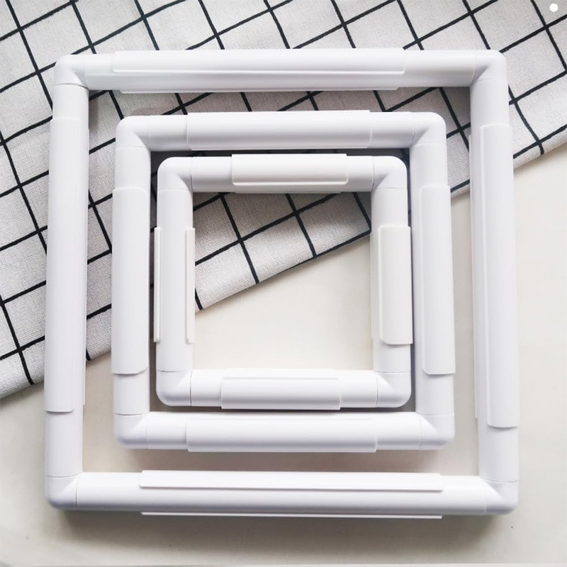 Universal Clip Frame, Cross Stitch Frame Q Snap Frame Square