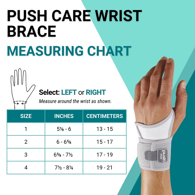 Push Braces Care Handgelenkbandage, Größe 3