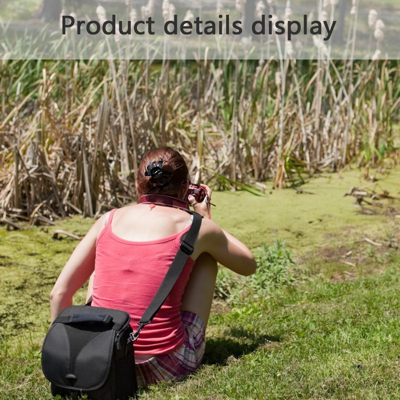 Shengxi Carry Strap Bag Black Adjustable Bag Straps Wide Strap