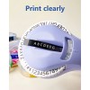 3D Embossing Label Maker with 6 Color Label Tapes 3/8"