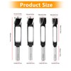 4 Pieces Wood Dowel Hole Cutter Tenon Drill Deep Dowel