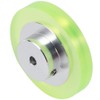 Ginobili 200mm Aluminum Polyurethane Industrial Encoder Wheel Measuring Wheel with