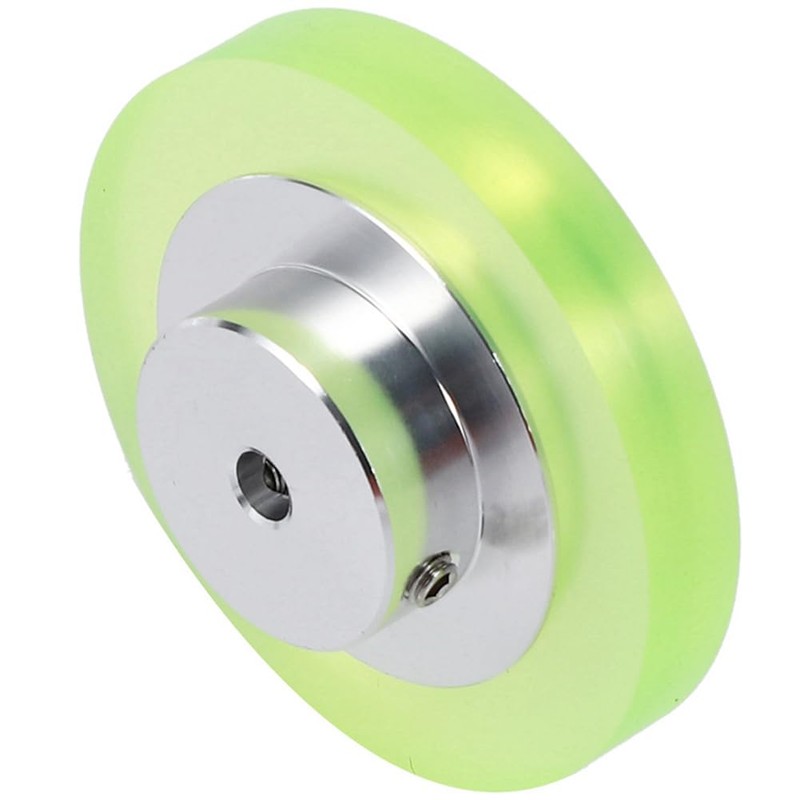 Ginobili 200mm Aluminum Polyurethane Industrial Encoder Wheel Measuring Wheel with