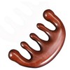 LeTradeJP Massage Comb, Sandalwood Comb, Half Moon Comb, Scalp Massage,