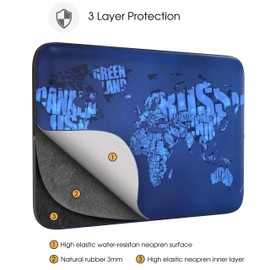 Sidorenko 14-14.2 Inch Laptop Sleeve for Notebook, MacBook Pro/Laptop Bag Made of Neoprene, 42 Designer Cases to Choose From