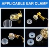Almohadillas de Silicona para Aretes de Clip 120 Unidades