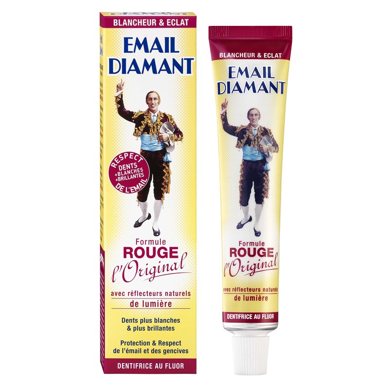 EMAIL DIAMANT Dentifrice Formule Rouge Tube 75 ml