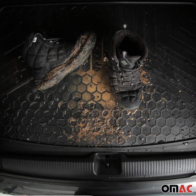 OMAC Trunk Mat Protection Cargo Liner Waterproof Rubber 3D Molded