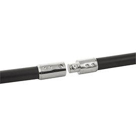 Gardus CRD307 SootEater Chimney Extension Rod, Black, Pack of 2