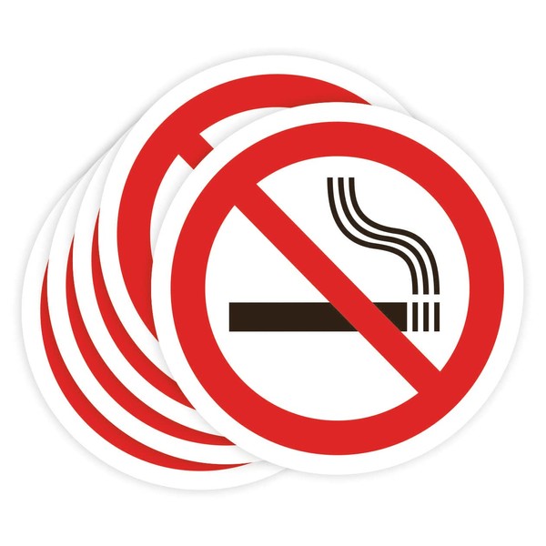 5 x 5.5" Sign No Work Sign Industrial Work Sign