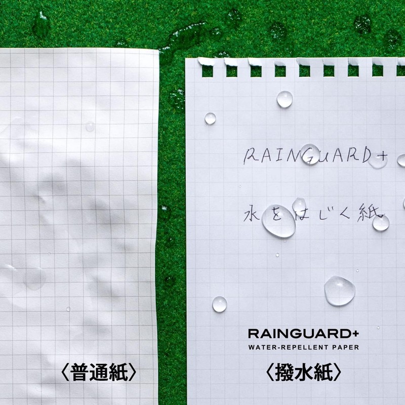 Apica SW241NB05T Rainguard Plus Notepad, B7, Top Bound, B Ruled,