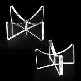 Acrylic Display Rack for Baseball,Softball,Basketball,Football,Volleyball (1.97x1.1 inch and 3.54x1.3 inch)