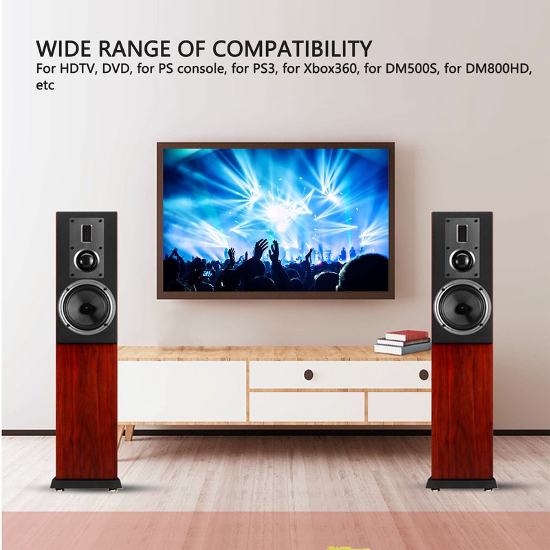 5.1 Channel Digital Sound Decoder HD Multimedia Interface ARC Bluetooth